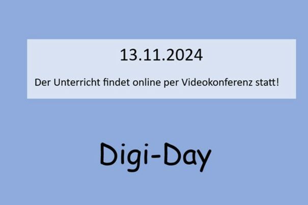 Digi-Day am Mittwoch, 13. November 2024