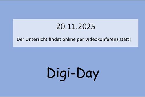 Digi-Day am Donnerstag, 20. November 2025