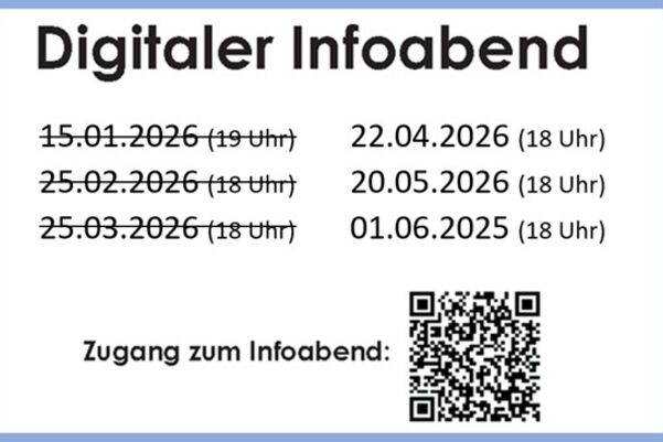 Digitaler Informationsabend!