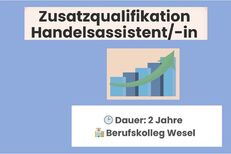 NEU! Zusatzqualifikation Handelsassistent/in