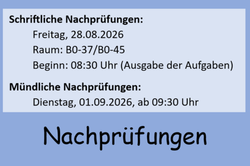 Nachprüfungen