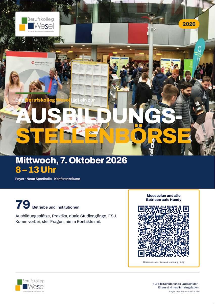 Ausbildunsstellenbörse 2026