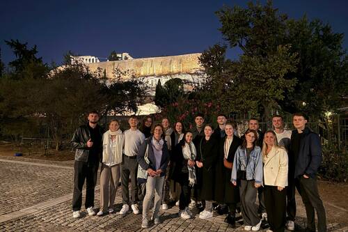 Erasmus Athen Berufskolleg Wesel Gruppenfoto