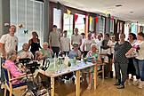 GWU1 des Wirtschaftsgymnasiums BK Wesel unterstützte Sommerfest von Seniorenzentrum