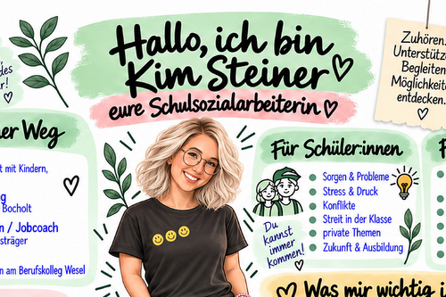 Neue Schulsozialarbeiterin Steiner BK Wesel