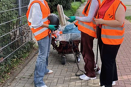 World Cleanup Day Berufskolleg Wesel 2025