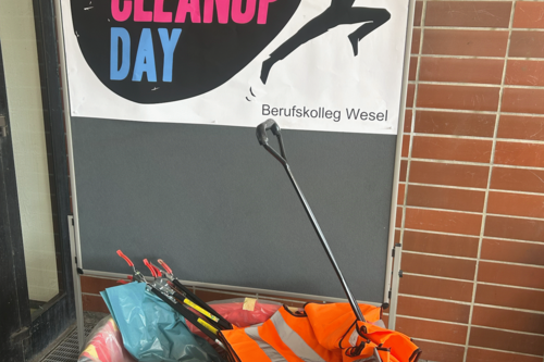 World Cleanup Day Berufskolleg Wesel 2025